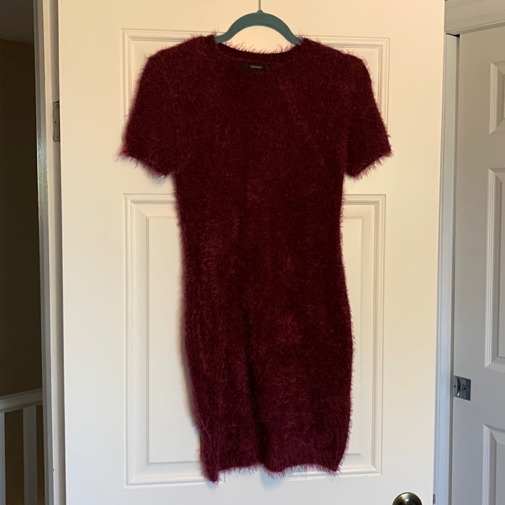 Furry Bodycon Dress